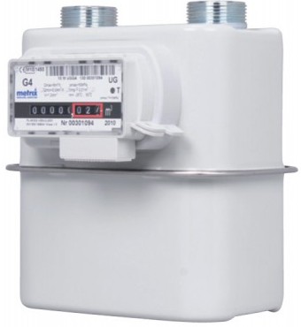 Счетчик газа G4 Metrix с термокомпенсатором  - Счетчики  - Интернет-магазин Газовик