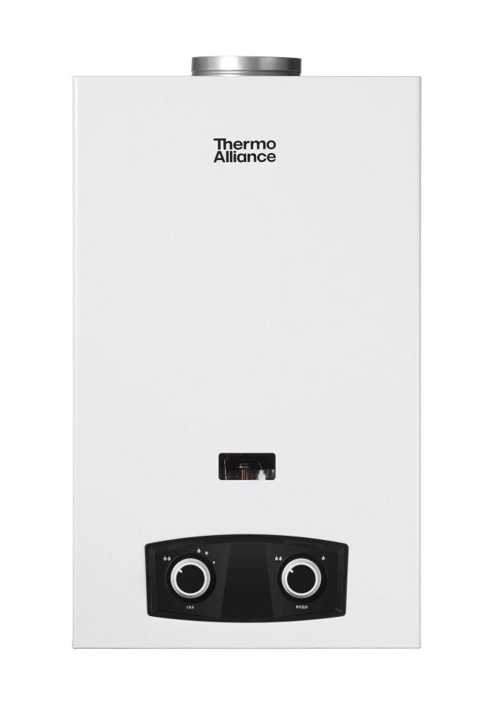 Колонка газовая дымоходная Thermo Alliance PIEZO 10L (белая) - Колонки газовые - Интернет-магазин Газовик