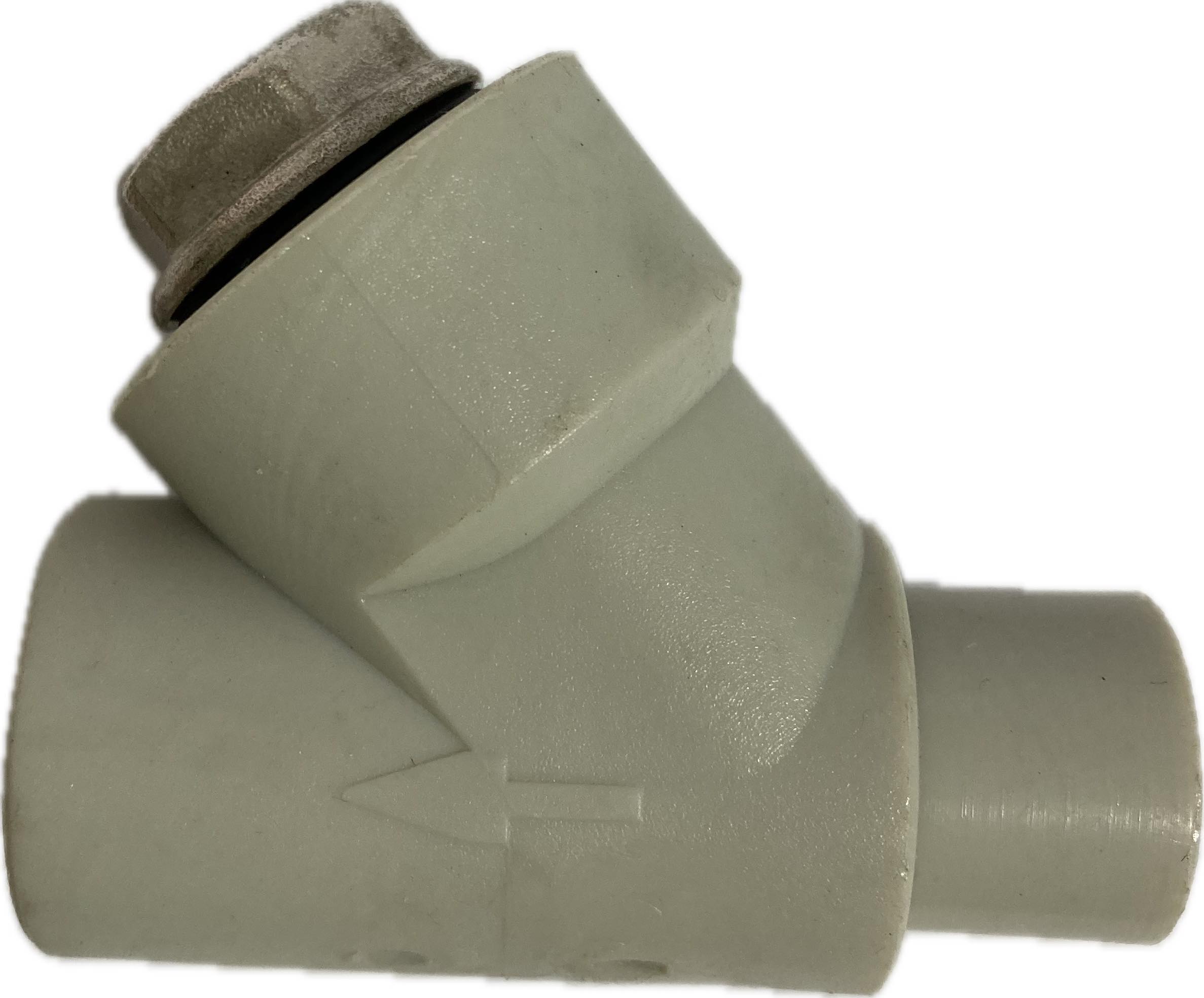 Фільтр сітчастий  поліпропіленовий SANICA Ø20 - Труби та фітинги - Інтернет-магазин Газовик