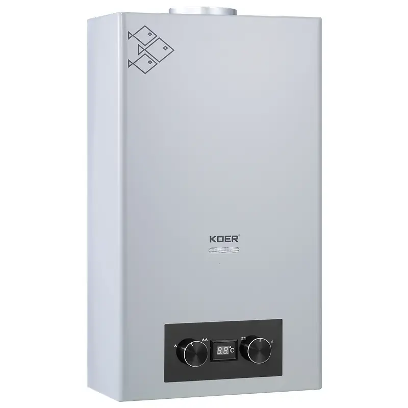 Купити колонку газову KOER KWH.G0110 GREY 10 л/хв димохідна