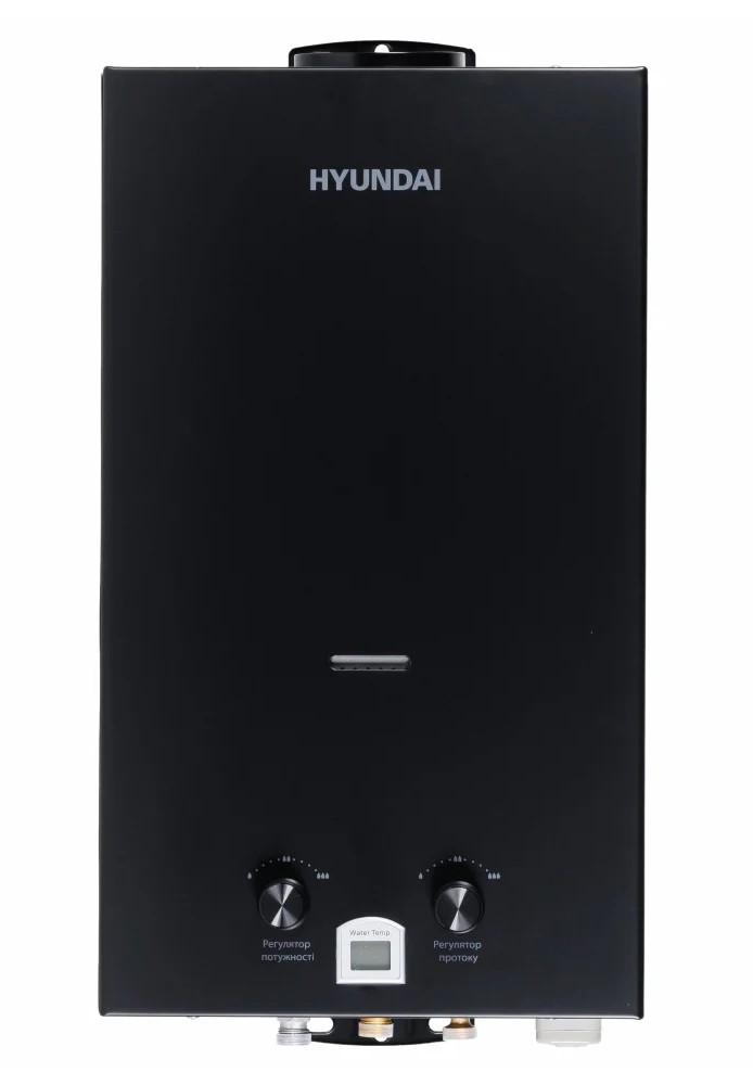 Колонка газова Hyundai ARIS20-03UA (чорний колір) - Колонки газові - Інтернет-магазин Газовик