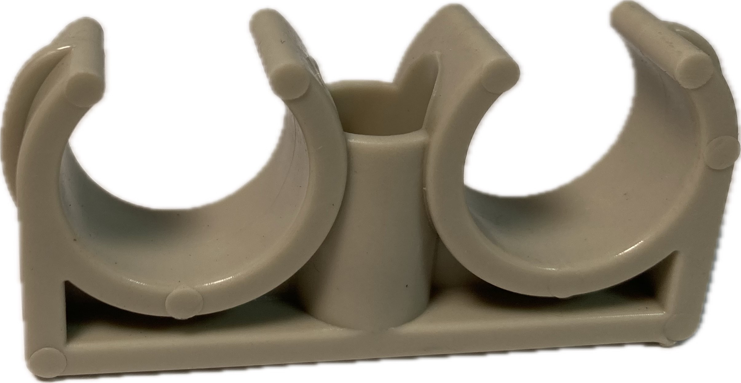 Клипсы опорные двойные SANICA Ø20мм - Трубы и фитинги - Интернет-магазин Газовик