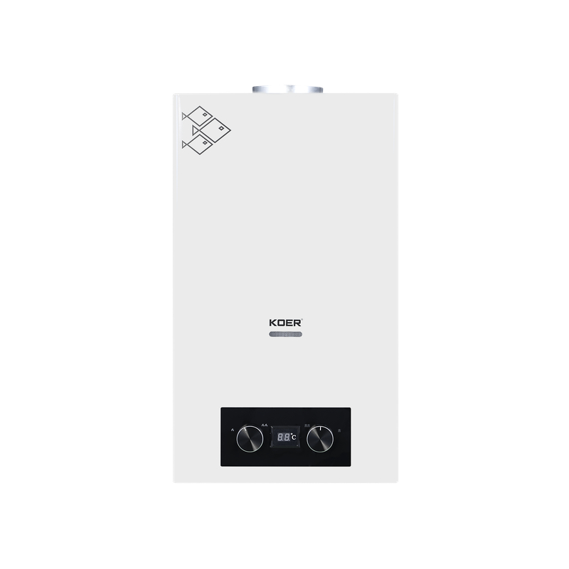 Колонка газова KOER KWH.G0110 WHITE димохідна автоматична 10 л/хв (колір білий) (KR5553) в інтернет-магазині Газовик Колонка газова KOER KWH.G0110 WHITE димохідна автоматична 10 л/хв (колір білий) (KR5553) - Колонки газові - Інтернет-магазин Газовик