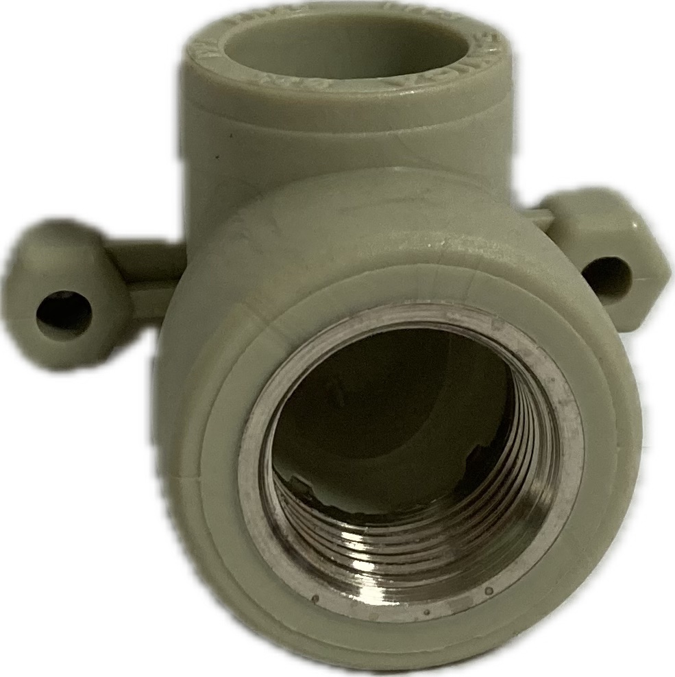 Куток комбінований з кріпленнямм SANICA ВР Ø25 1/2