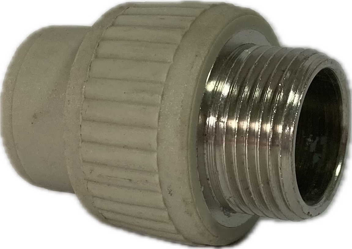 Муфта комбінована поліпропіленова SANICA ЗР Ø32 3/4" - Труби та фітинги - Інтернет-магазин Газовик