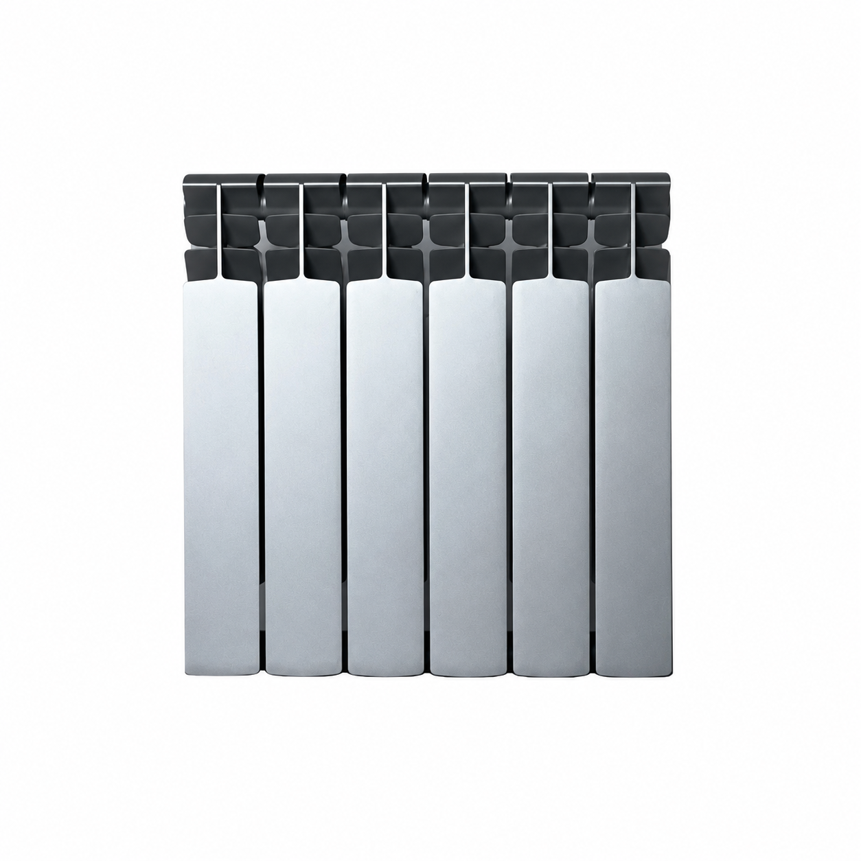 Радіатор біметалевий MIRADO 500×96 SILVER (6 секцій) - Радіатори - Інтернет-магазин Газовик