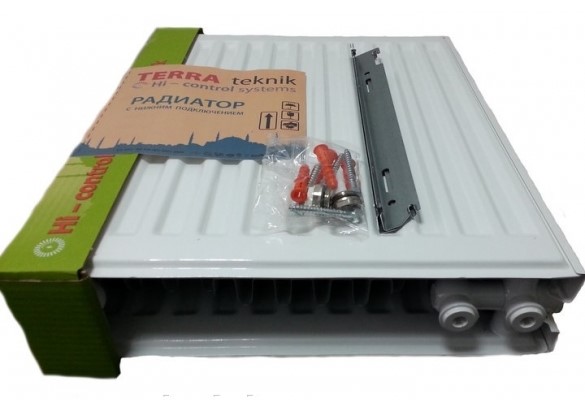 Радіатор Terra Teknik тип 22 500х500 нижнє підключення в інтернет-магазині Газовик Радіатор Terra Teknik тип 22 500х500 нижнє підключення - Радіатори - Інтернет-магазин Газовик