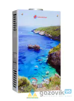 Колонка газовая Savanna 18кВт 10л LCD стекло Лагуна - Колонки газовые - 
