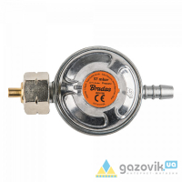 Газовый редуктор Bradas, 37 mbar, 1,5 кг/год., RG A310 - Баллоны  - 