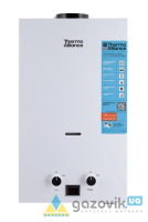 Колонка газовая дымоходная Thermo Alliance CLM 10L (белая) - Колонки газовые - 