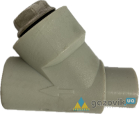 Фільтр сітчастий  поліпропіленовий SANICA Ø20 - Труби та фітинги - 