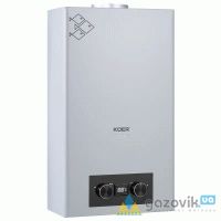 Колонка газовая KOER KWH.G0110 GREY дымоходная автоматическая 10 л/мин (серый цвет) (KR5555) - Колонки газовые - 