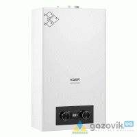 Колонка газовая KOER KWH.G0110 WHITE дымоходная автоматическая 10 л/мин (белый цвет) (KR5553)  - Колонки газовые - 