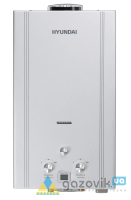 Колонка газова Hyundai ARIS20-06UA (срібло) - Колонки газові - 