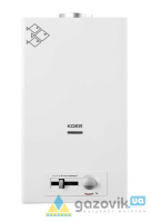 Колонка газова KOER KWH.G0410 WHITE димохідна з п