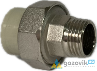 Муфта комбинированная разъемная SANICA НР Ø20 1/2