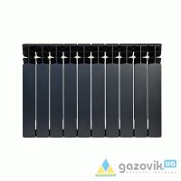 Радиатор биметаллический MIRADO 500×96 GRAPHITE (10 секций) - Радиаторы отопления - 