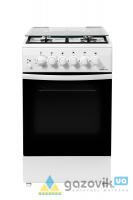 Плита газоелектрична GRETA 1470-ГЕ-09А ЧР біла - Плити кухонні - 