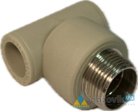 Трійник комбінований SANICA ЗР Ø25 1/2" - Труби та фітинги - 