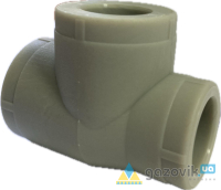 Трійник перехідний поліпропіленовий SANICA 50-32-50 - Труби та фітинги - 