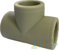 Трійник  поліпропіленовий SANICA Ø40мм - Труби та фітинги - 