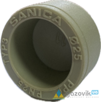 Заглушка полипропиленовая SANICA Ø40мм - Трубы и фитинги - 