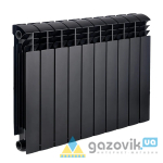 Радиатор секционный KOER ULTRA 100 bimetal 500L чорный (10 секцій) - Радиаторы - Интернет-магазин Газовик - уменьшенная копия