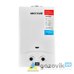 Колонка газова MIXXUS GWH-0110 BASIC WHITE димохідна 10 л/хв (колір білий) (WH0022) - Колонки газові - Інтернет-магазин Газовик - зменшена копія