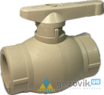 Кран шаровый полипропиленовый SANICA Ø20мм - Трубы и фитинги - Интернет-магазин Газовик - уменьшенная копия