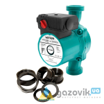 Насос циркуляційний WETRON 25–6/180 (774332) 100Вт Hmax 6м Qmax 50л/хв Ø1½" 180мм гайки Ø1" - Насоси - Інтернет-магазин Газовик - зменшена копія